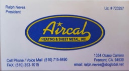 Aircal Heating and Sheet Metal, Inc. company logo