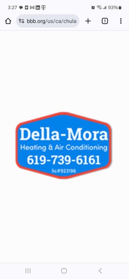 Della-Mora Heating and Air Conditioning company logo