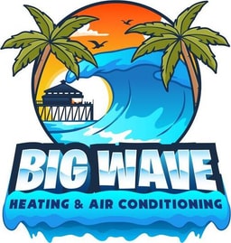 Big Wave Heating and Air Conditioning company logo