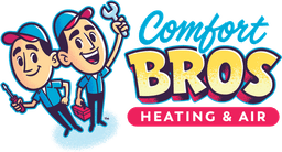 Comfort Bros Plumbing Heating and air company logo