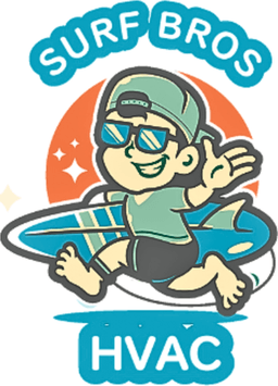 Surf Bros HVAC company logo