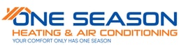 One Season Heating and Air Conditioning company logo